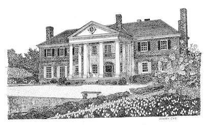 Boone Hall Plantation Print