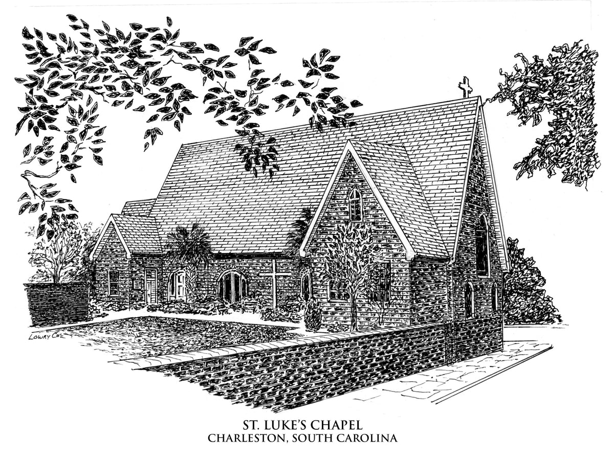 St Luke&#39;s Chapel Print